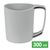 Туристична кружка Lifeventure Ellipse (Light Grey) на 300 мл, харчовий пластик, Об'єм: 300, Колір: Light Grey