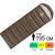 Демісезонний кемпінговий спальник-ковдра Naturehike NH20MSD07 - U150 (Brown) до 7°C: з капюшоном, Максимальний зріст користувача: 195, Колір: Brown, Сторона застібки: ліва