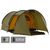 3-місний намет Grand Canyon Robson 3: двошаровий, з тамбуром, Кількість місць: 3, Матеріал каркасу: склопластик, Колір: Capulet Olive