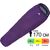 Демісезонний туристичний спальник Mountain Equipment Lunar I - Wmns Regular (01588/Tyrian Purple) до 5°C: з капюшоном, Максимальний зріст користувача: 170, Колір: 01588/Tyrian Purple, Сторона застібки: права