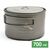 Туристична каструля Toaks POT-700-D115-L на 700 мл, титан, Об'єм: 0,7, Діаметр: 11,5 см