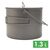 Туристичний казанок для вогнища Toaks POT-1300-BH на 1,3 л, титан, Об'єм: 1,3, Діаметр: 13 см