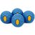 Кулькові насадки на ніжки Helinox Vibram Ball Feet Ø45 мм (Blue), 4 шт., Тип розміру: Ø45 мм, Колір: Blue