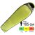 Зимовий туристичний спальник Tramp Arctic - Regular (Green) до -15°C: з капюшоном, Максимальний зріст користувача: 185, Колір: Green/Grey, Сторона застібки: права