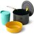 Туристичний набір посуду Sea to Summit Frontier One Pot Cook - Set 1P на 1 особу: каструля 2 л, миска, стакан, Тип комплекту: Set 1P (каструля 2 л)