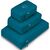 Набір дорожніх органайзерів для одягу Osprey Ultralight Packing Cube Set (Waterfront Blue) - 3 шт., Колір виробника: Waterfront Blue