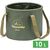 Складне відро Naturehike NH20SJ040 (Green), 10 л, Об'єм: 10, Колір виробника: Green