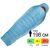 Демісезонний пуховий спальник Therm-a-Rest Boost 650 -6C - Long до -6°C: з капюшоном, Максимальний зріст користувача: 198, Колір: Morning Blue, Сторона застібки: ліва