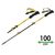 Трекінгова палиця Naturehike CNK2300DS010 (Yellow), 100 см - 1 шт., Тип розміру: 100, Колір: Yellow
