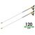 Палиці для скандинавської ходьби Vipole Instructor, 120 см, Тип розміру: 120