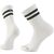 Спортивні шкарпетки SmartWool Athletic Striped Crew - SW002683 (122/White), Колір: 122/White, Розмір: L (EU 42-45)