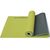 Килимок спортивний Toorx Yoga PVC (Verde/Antracite), 173х60х0,6 см, Колір виробника: Verde/Antracite