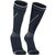 Спортивні водонепроникні шкарпетки Dexshell Longlite Socks 2.0 (Jet Black Grey), Колір: Jet Black Grey, Розмір: XL (EU 47-49)
