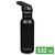 Спортивна пляшка для води з трубочкою Klean Kanteen Classic - Flip Sport (Black) на 532 мл, нержавіюча сталь, Об'єм: 532, Колір виробника: Black