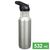 Спортивна пляшка для води з трубочкою Klean Kanteen Classic - Flip Sport (Brushed Stainless) на 532 мл, нержавіюча сталь, Об'єм: 532, Колір виробника: Brushed Stainless