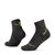 Бігові шкарпетки BUFF® Dryflx Quarter (Black), Колір: Black, Розмір: L (EU 42-44)