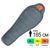 Зимовий туристичний спальник Pinguin Expert CCS 185 (Grey) до -16°C: з капюшоном, Максимальний зріст користувача: 185, Колір: Grey, Сторона застібки: ліва