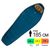 Демісезонний туристичний спальник Pinguin Micra CCS 185 (Blue) до 1°C: з капюшоном, Максимальний зріст користувача: 185, Колір: Blue, Сторона застібки: права