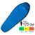 Демісезонний туристичний спальник Pinguin Savana Lady PFM 175 (Blue) до 0°C: з капюшоном, Максимальний зріст користувача: 175, Колір: Blue, Сторона застібки: права
