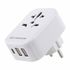 Перехідник для розеток Lifeventure European Travel Adaptor USB