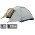 2-місний намет Tramp Fly 2 (Sand): одношаровий, з тамбуром, Кількість місць: 2, Колір: Sand/Black