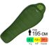 Демісезонний туристичний спальник Pinguin Spirit CCS 195 (Green) до -12°C: з капюшоном, Максимальний зріст користувача: 195, Колір: Green, Сторона застібки: права