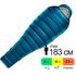 Демісезонний пуховий спальник Therm-a-Rest Hyperion -6C - Regular до -6°C: з капюшоном, Максимальний зріст користувача: 183, Колір: Deep Pacific, Сторона застібки: ліва