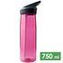 Спортивна пляшка для води з трубочкою Laken Jannu Tritan (Magenta) на 750 мл, тритан, Об'єм: 750, Колір виробника: Magenta