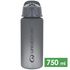 Спортивна пляшка для води з поїлкою та трубочкою Lifeventure Flip-Top (Grey) на 750 мл, тритан, Об'єм: 750, Колір виробника: Grey