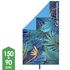 Швидкосохнучий рушник з мікрофібри Lifeventure Soft Fibre Printed - Giant (Tropical), 150x90 см, Тип розміру: Giant, Колір: Tropical