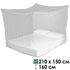 Москітна сітка Lifesystems Box Net - Double, 210x150x160 см, Колір: White, Розміри: 210x150x160