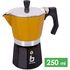 Туристична кавоварка для пальника Bo-Camp Hudson 6-Cups, 250 мл, Тип розміру: 6-Cups, Колір виробника: Yellow/Black