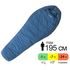 Демісезонний туристичний спальник Pinguin Comfort PFM 195 (Blue) до -7°C: з капюшоном, Максимальний зріст користувача: 195, Колір: Blue, Сторона застібки: ліва