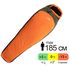 Демісезонний туристичний спальник Tramp Boreal - Regular (Orange) до 0°C: з капюшоном, Максимальний зріст користувача: 185, Сторона застібки: права