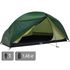 1-місний ультралегкий намет Wechsel Exogen 1: двошаровий, Кількість місць: 1, Колір: Green