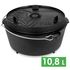Чавунний казан-жаровня на ніжках Petromax Dutch Oven на 10,8 л, Тип конструкції: з ніжками, Об'єм: 10,8