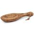 Туристична дерев'яна миска-черпачок Petromax Flat Bowl Olive Wood, 23 см, Тип розміру: довжина - 23 см