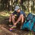 Туристична сковорода зі складною ручкою Naturehike NH18T010-A Titanium Pan Ø17 см, титан, зображення 4
