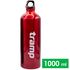 Пляшка для води з чохлом та карабіном Tramp UTRC-032 (Red) на 1000 мл, алюміній, Об'єм: 1000, Колір виробника: Red