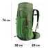 Рюкзак Naturehike NH16Y020-Q Trekking 55 (Army Green), Об'єм: 55+5, Колір виробника: Army Green, зображення 2