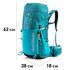 Рюкзак Naturehike NH18Y045-Q Trekking 45 (Black), Об'єм: 45, Колір виробника: Black, зображення 3