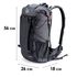 Рюкзак Naturehike NH20BB113 Rock 40 (Black), Об'єм: 40+5, Колір виробника: Black, зображення 2