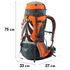 Рюкзак Naturehike NH70B070-B Discovery 70 (Black), Об'єм: 70+5, Колір виробника: Black, зображення 8