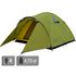 4-місний намет Tramp Camp 4 (Olive): двошаровий, з тамбуром, Кількість місць: 4, Колір: Olive