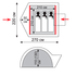 3-місний намет Tramp Wonder 3 (Olive): двошаровий, Кількість місць: 3, Колір: Olive, зображення 2