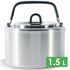 Туристичний чайник з заварником Tatonka Tea на 1,5 л, нержавіюча сталь, Об'єм: 1,5