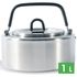 Туристичний чайник з заварником Tatonka Tea на 1 л, нержавіюча сталь, Об'єм: 1