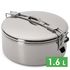 Туристична каструля MSR Alpine StowAway на 1,6 л, нержавіюча сталь, Об'єм: 1,6