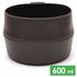 Складна туристична кружка Wildo Fold-a-Cup Big (Dark Grey) на 600 мл, термопластик, Об'єм: 600, Колір: Dark Grey