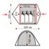 3-місний автоматичний намет Tramp Swift 3 V2: двошаровий, Кількість місць: 3, Колір: Green, зображення 2